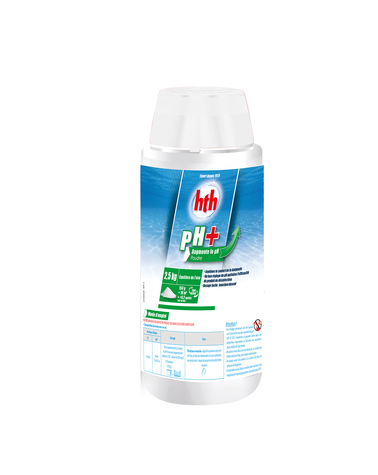 hth® pH PLUS poudre